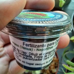Fertilizante Plantas Carnívoras - Nacho Plantas Carnivoras Uruguay_1